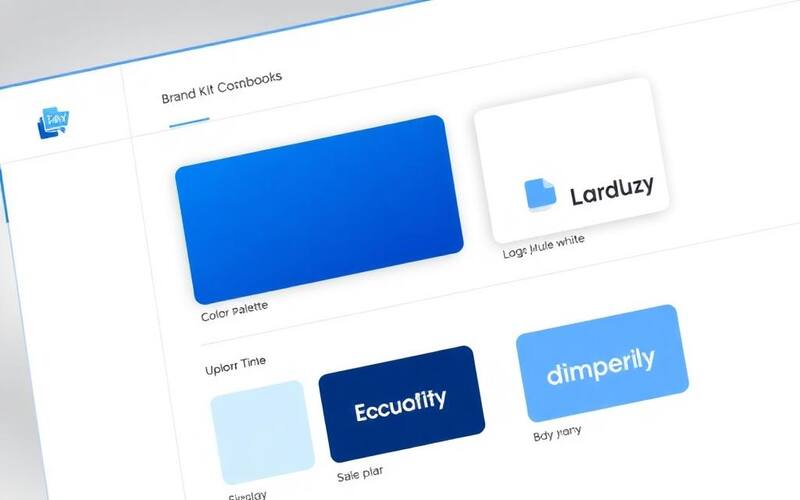 Brand kit & content workspace preview